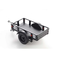 FMS 1/18 1/12 UTILITY TRAILER B BLACK FOR RC CRAWLER