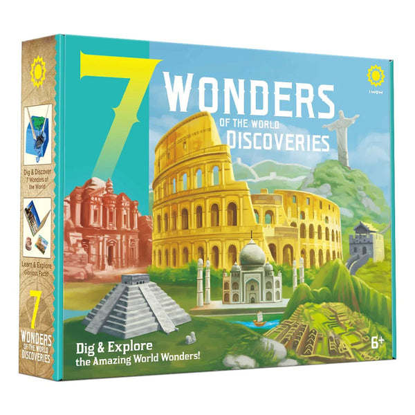JOHNCO 7 WONDERS OF THE WORLD DISCOVERIES DIG AND EXPLORE KIT