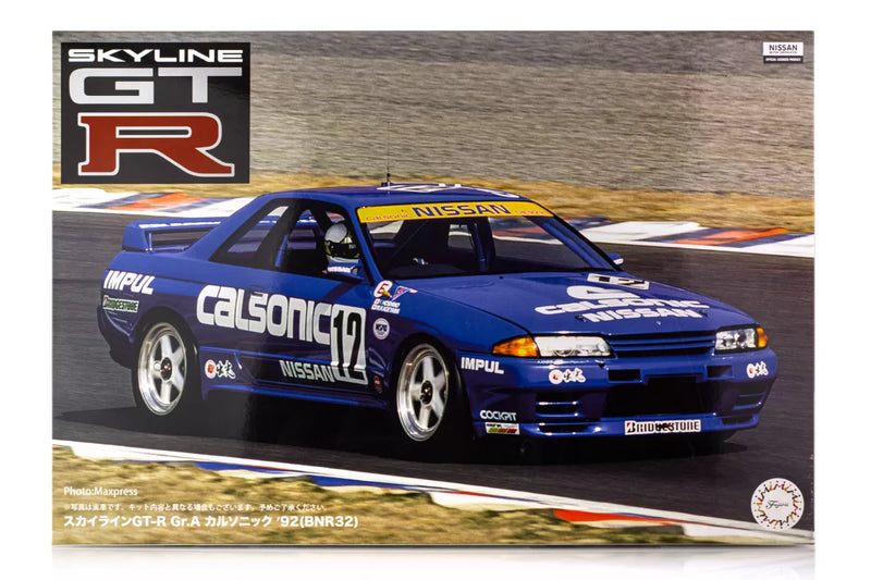 FUJIMI ID-296 CALSONIC SKYLINE GT-R 1992 1/24 SCALE PLASTIC MODEL KIT