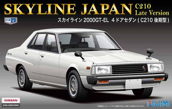 FUJIMI 03876 NISSAN SKYLINE 4DOOR SEDAN 2000GT-EL C210 LATE VERSION  ID-174 1/24 SCALE PLASTIC MODEL KIT CAR