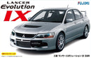 FUJIMI ID-107 MITSUBISHI LANCER EVOLUTION IX GSR WITH WINDOW FRAME MASKING 1/24 SCALE PLASTIC MODEL KIT