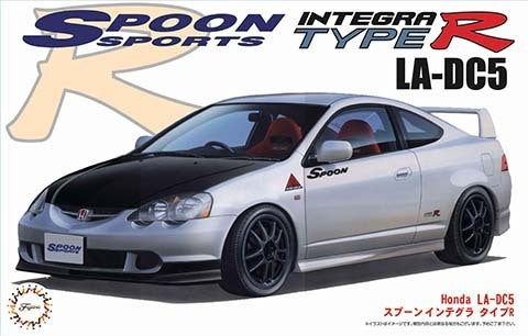 FUJIMI 04690 HONDA INTEGRA DC5 TYPE R SPOON SPORTS 1/24 SCALE PLASTIC MODEL KIT