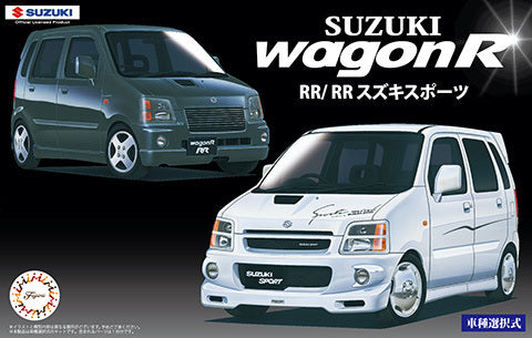 FUJIMI 04713 SUZUKI WAGON R RR /RR SUZUKI SPORTS 1/24 SCALE PLASTIC MODEL KIT