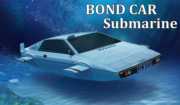 FUJIMI 09192 BOND CAR SUBMARINE 1/24 BC-1 PLASTIC MODEL KIT