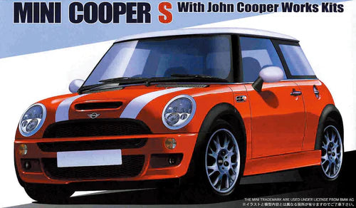 FUJIMI RS-43 MINI COOPER S WITH JOHN COOPER WORKS KITS