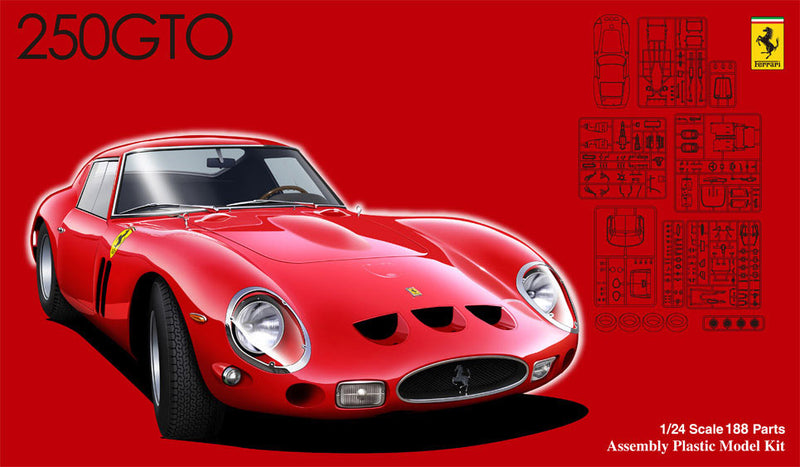 FUJIMI RS-35 FERRARI 250 GTO 1/24 SCALE PLASTIC MODEL KITS