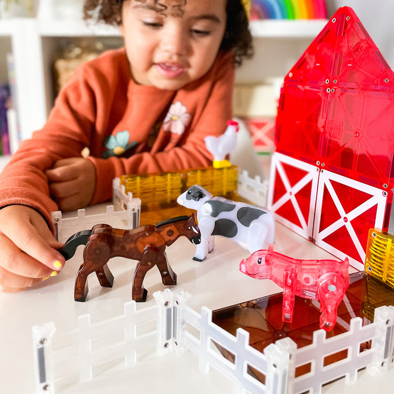 MAGNA-TILES  FARM ANIMALS 25 PIECE  SET