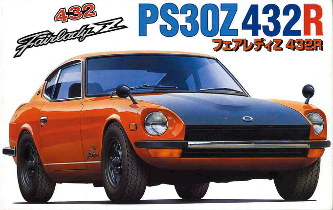 FUJIMI 04722 NISSAN PS30Z FAIRLADY  Z432R ID-91 1/24 SCALE PLASTIC MODEL KIT CAR