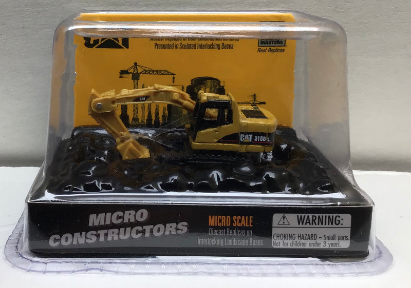 DIECAST MASTERS CAT DIECAST MICRO CONSTRUCTOR ASSORTED RANGE - 315DL EXCAVATOR