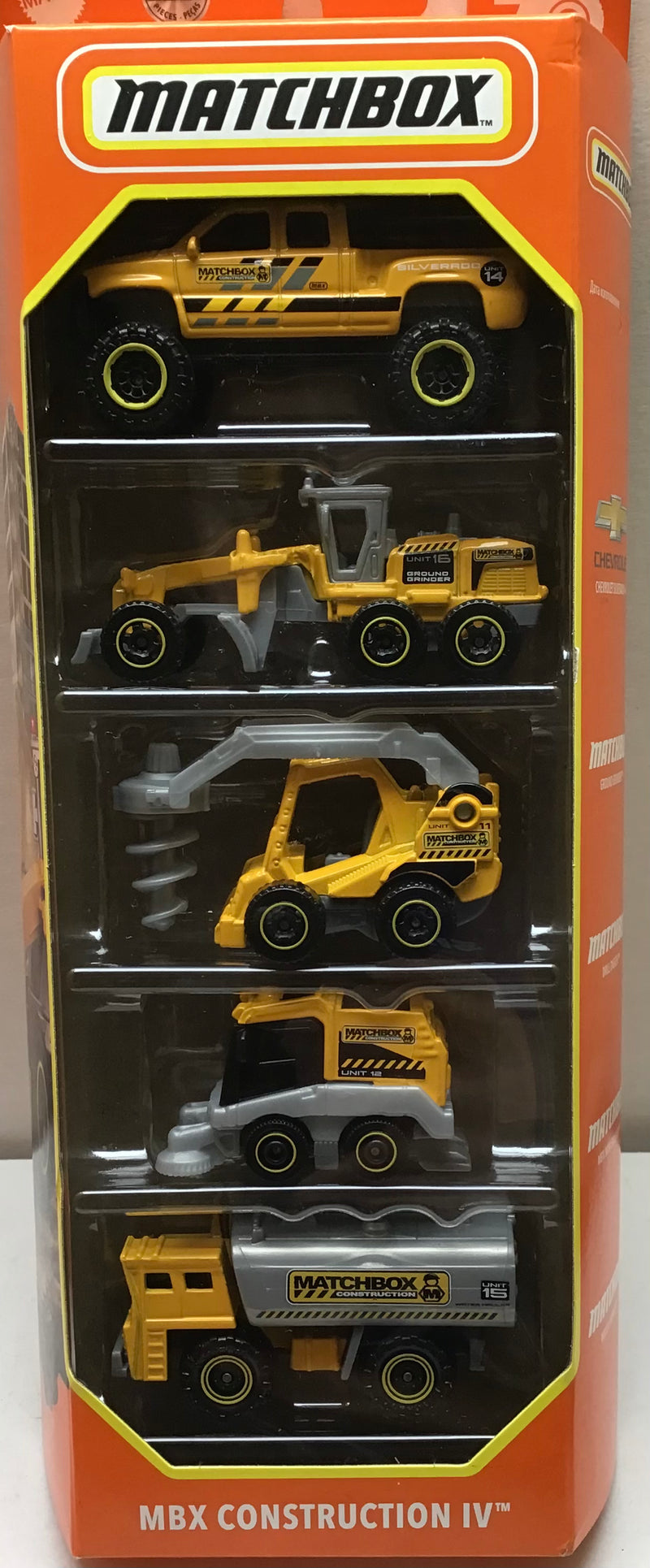 MATCHBOX 5 PACK MBX CONSTRUCTION IV