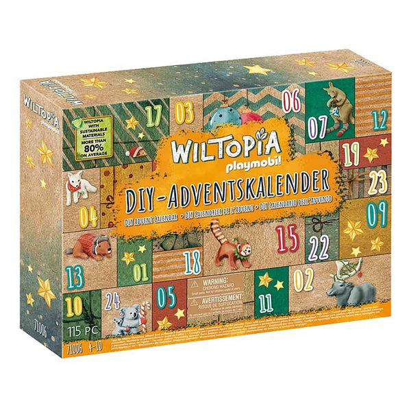 PLAYMOBIL WILTOPIA 71006 DIY CHRISTMAS  ADVENT CALENDAR 115 PC