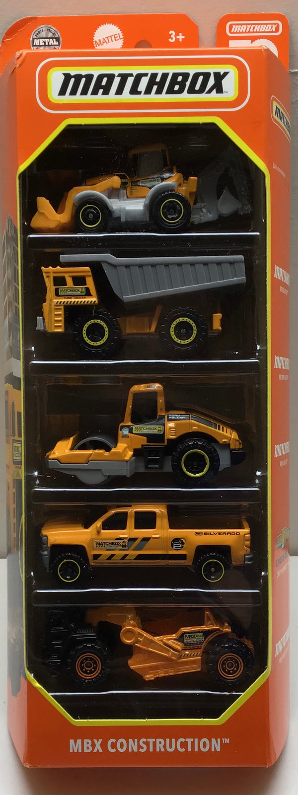 MATCHBOX 5 PACK MBX CONSTRUCTION