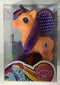MY LOVELY HORSE ORANGE UNICORN WITH PURPLE HORN AND BALLOONS WITH BRUSH