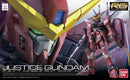 BANDAI 5061615 RG JUSTICE GUNDAM 1/144 SCALE PLASTIC MODEL KIT