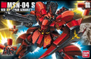 BANDAI 5058889 HG MSN-04 SAZABI GUNDAM 1/44 SCALE PLASTIC MODEL KIT