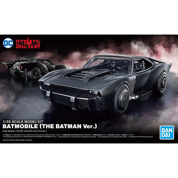 BANDAI 5062186 BATMOBILE THE BATMAN VER 1/35 SCALE PLASTIC MODEL KIT