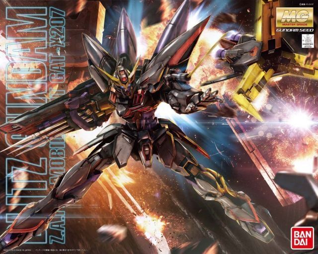 BANDAI 5062905 MG BLITZ GUNDAM 1/100 SCALE PLASTIC MODEL