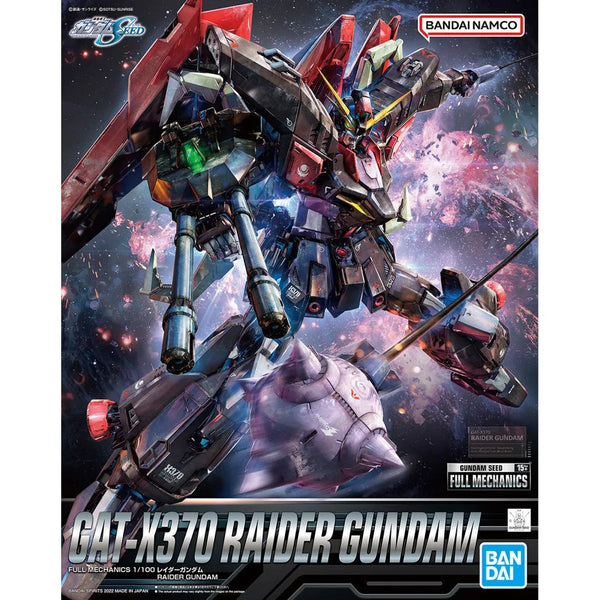 BANDAI 5063349 FULL MECHANICS RAIDER GUNDAM 1/100 SCALE PLASTIC MODEL KIT