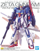 BANDAI MG ZETA GUNDAM VER.KA 1/100 SCALE PLASTIC MODEL KIT