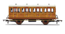 HORNBY R40103 GNR 1ST CLASS 4 WHEEL COACH WITH LIGHTS NO.1534 HO/OO GAUGE TRAIN CARRIAGE