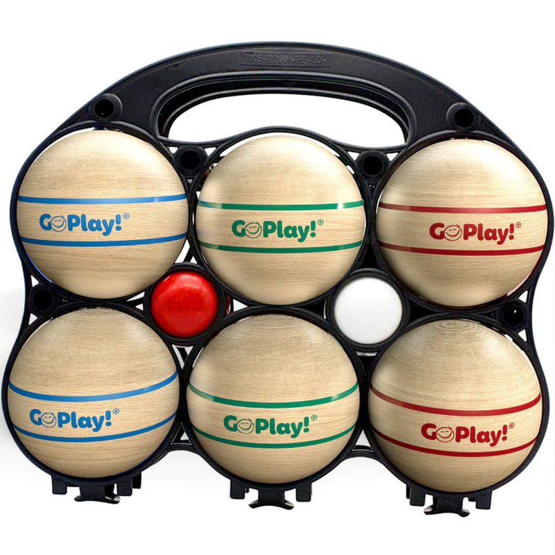 GO PLAY WOODEN BOCCE SET