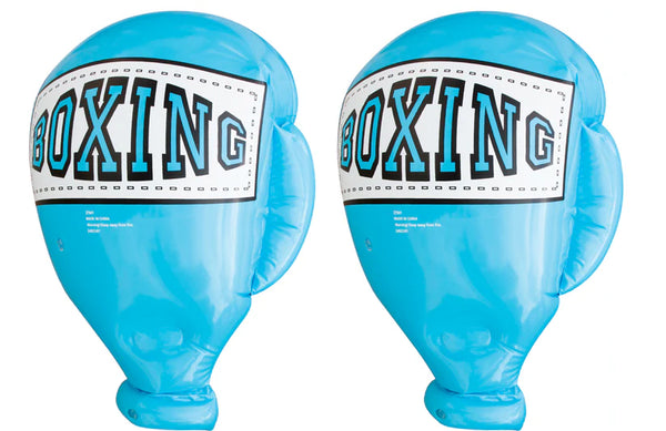 GO PLAY MEGA BOXING GLOVES BLUE - 1 PAIR