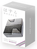 HANAYAMA HUZZLE CAST DIAMOND DISASSEMBLE AND ASSEMBLE TYPE METAL PUZZLE DIFFICULTY  LEVEL 1