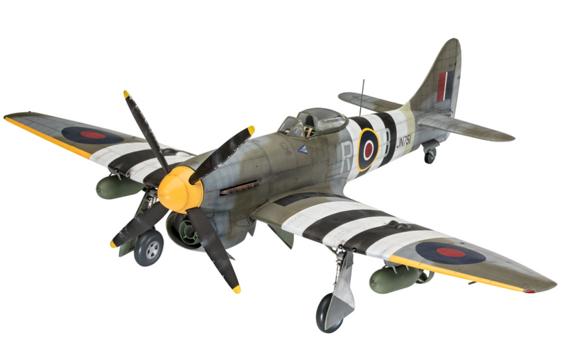 REVELL 03851 ROYAL AIR FORCE HAWKER TEMPEST MK.V 1/32 SCALE PLASTIC MODEL KIT FIGHTER