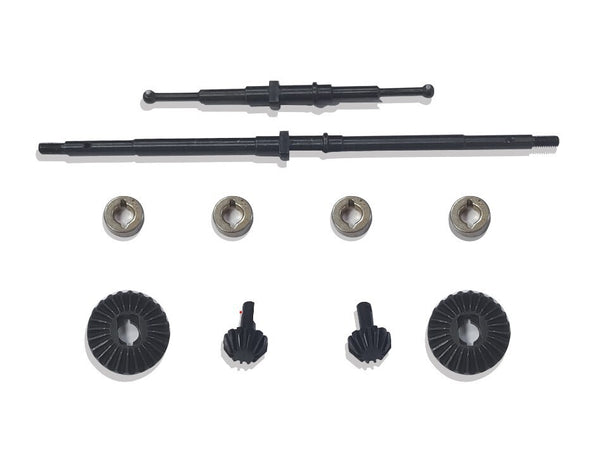 HOBBY PLUS 240341 CR-18 AXLE METAL GEAR SET