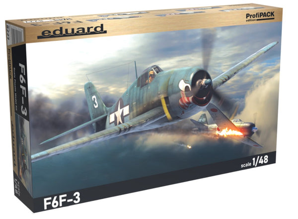 EDUARD 08227 F6F-3 HELLCAT FIGHTER 1/48 SCALE PLASTIC MODEL KIT