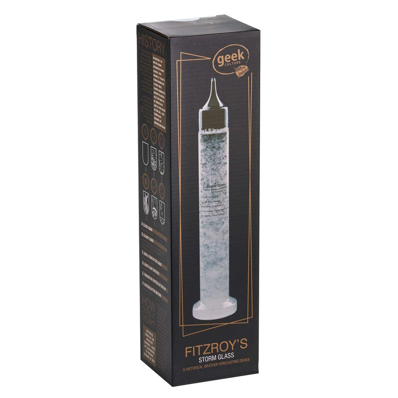 HEEBIE JEEBIES GEEK CULTURE FITZROYS STORM GLASS 28CM