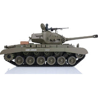 HENG LONG 3838-1 U.S M26 PERSHING 7.0 VERSION RTR 1/16 SCALE RC BATTLE TANK WITH SMOKE AND SOUND