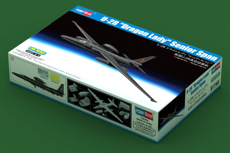 HOBBYBOSS 81740 U-2R DRAGON LADY SENIOR SPAN 1/48 PLASTIC MODEL KIT  AIRCRAFT