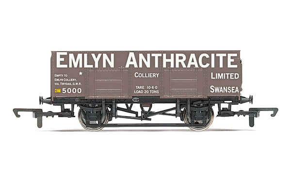 HORNBY R60111 ALL STEEL 21 TON MINERAL WAGON EMLYN ANTHRACITE COLLIERY ERA3 OO GUAGE  ROLLING STOCK