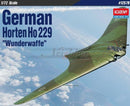 ACADEMY 12583 GERMAN HORTEN HO 229 WUNDERWAFFE WWII FIGHTER JET 1/72 PLASTIC MODEL KIT PLANE