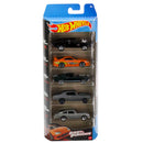 HOT WHEELS 1806 HW FAST AND FURIOUS DIECAST CAR 5 PACK - 70 DODGE CHARGER R/T - TOYOTA SUPRA - 67 CUSTOM MUSTANG - 70 CHEVELLE SS - ASTON MARTIN 1963 DBS