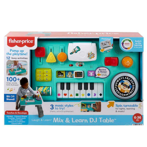 FISHER PRICE HRB66 MIX AND LEARN DJ TABLE
