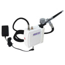 HSENG HS08ADC-K HS08 MINI AIR COMPRESSOR KIT WITH HOSE AND HS-30 AIRBRUSH