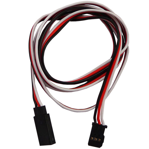 HOBBY WORKS RC EXTENSION LEAD 1000MM 22AWG FUTABA SERVO EXTENDER