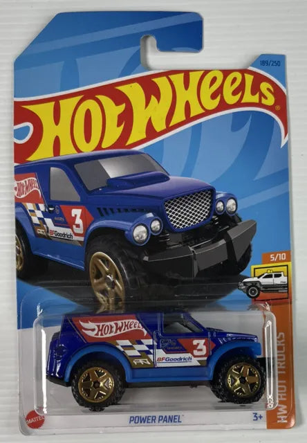 HOT WHEELS BASICS POWER PANEL 5/10 HW HOT TRUCKS