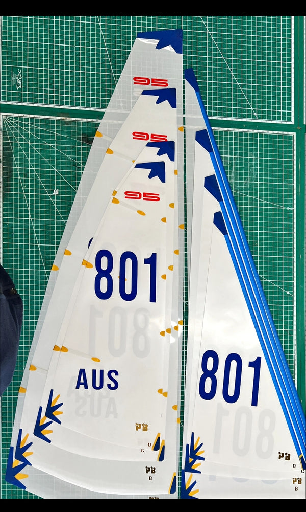 CUSTOM MADE JOYSWAY DRAGONFLITE DF95 SAILS - MADE TO YOUR SPECIFICATION