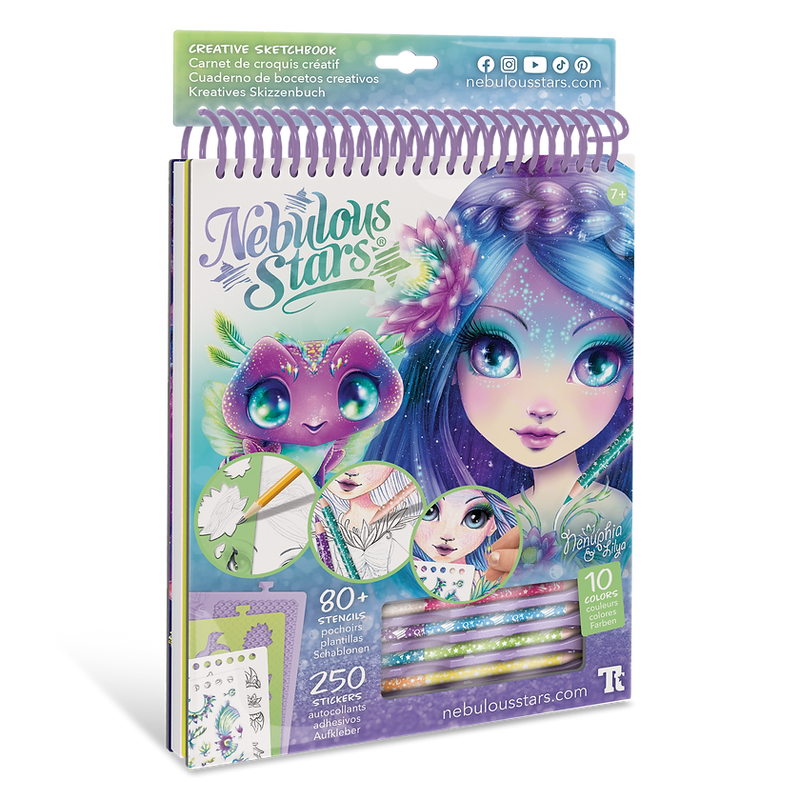 NEBULOUS STARS 11132 NENUPHIA AND LILYA CREATIVE SKETCH BOOK