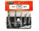 DU-BRO 509 TAP/DRILL SET 10 PIECE IMPERI