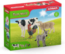 SCHLEICH 42385 FARM WORLD STARTER SET 4PC