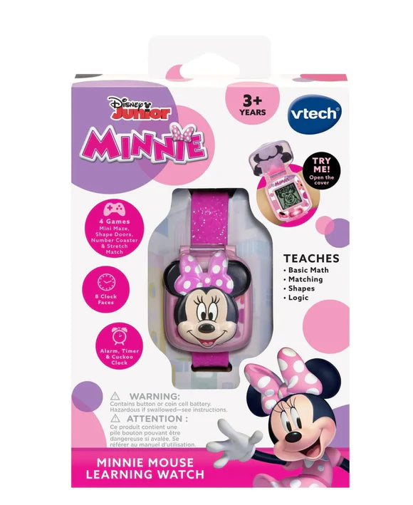 VTECH DISNEY JUNIOR MINNIE MOUSE LEARNING WATCH