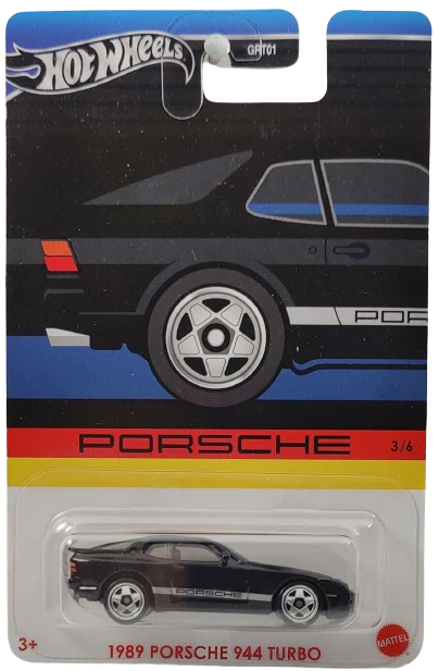 HOTWHEELS HRW58 PORSCHE - 1989 PORSCHE 944 TURBO 3 OF 6