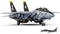 ACADEMY 12578 USN F-14B TOMCAT VF-103 JOLLY ROGERS FIGHTER 1/72 SCALE PLASTIC MODEL KIT