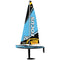 JOYSWAY 8812V3 FOCUS III V3 1000MM 2.4GHZ RACING YACHT PNP PLUG AND PLAY WITH NO RADIO CONTROLLER - BLUE