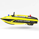 JOYSWAY THE FISHING PEOPLE FISHING SURFER 3251V2YF VERSION 2 NOW WITH BIGGER BATTERY AND COLOUR FISH FINDER  SURFCASTING BAIT BOAT 2.4G READY TO RUN WITH GPS AND TF520 FISH FINDER AND 9.6V 16.2A LIFEPO BATTERY AND CHARGER WITH AU PLUG RTR - YELLOW