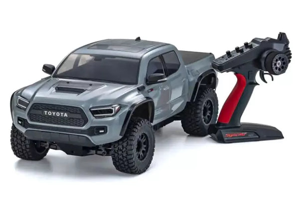 KYOSHO 34703T1 2021 TOYOTA TACOMA TRD PRO ELECTRIC 1:10 SCALE RC TROPHY TRUCK - LUNAR ROCK BATTERY AND CHARGER NOT INCLUDED